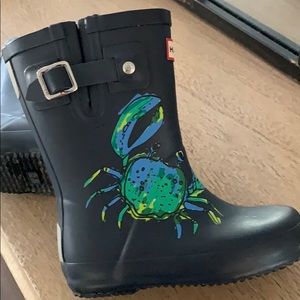 Kids hunter rain boots